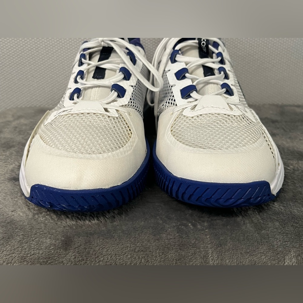 Lacoste AG-LT 21 men’s sneakers OrthoLite anti-microbial footbed. White blue 9.5 - Picture 5 of 12